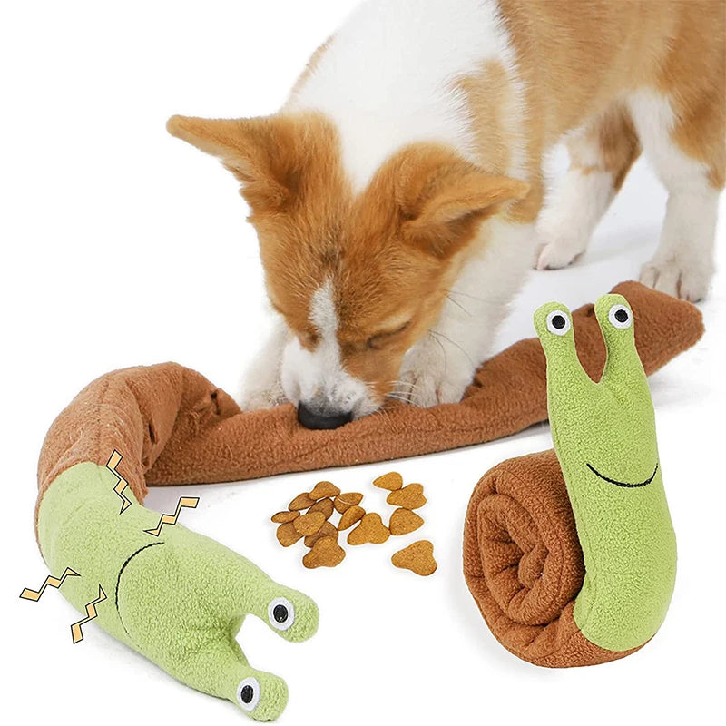 “Snuffle Snail” Enrichment Dog Toy