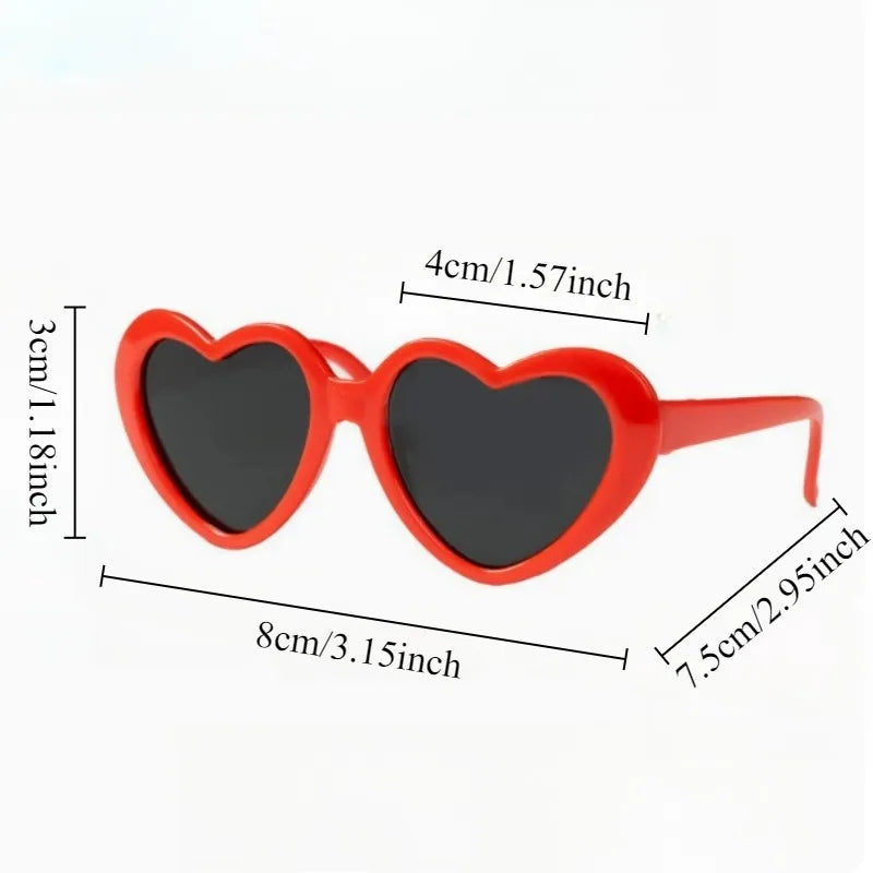 Puppy Love Shades – Heart-Shaped Sunglasses for Dogs