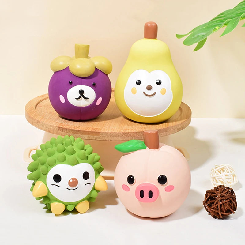 Beary Squeaky Dog Toy