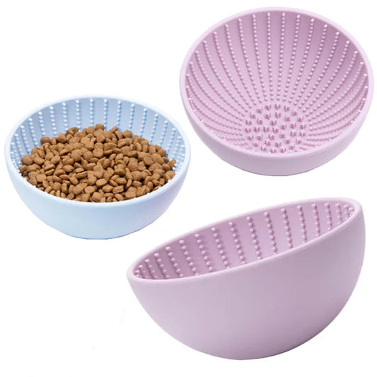 Lick Mat & Slow Feeder Dog Bowl