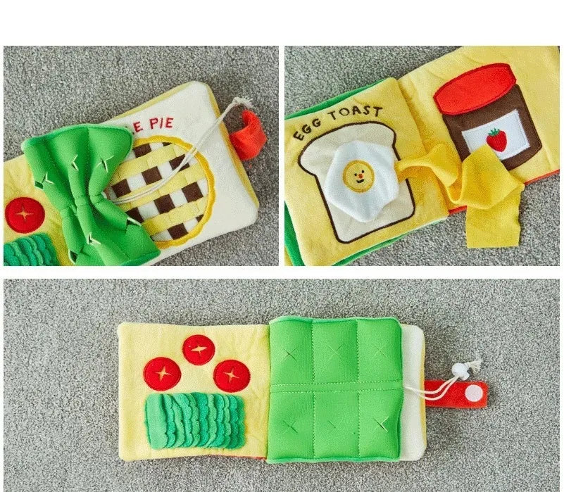 Snuffle Storytime Enrichment Mat – Book-Themed Snuffle Toy
