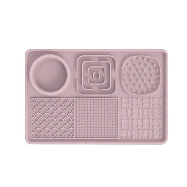 Lickety Maze Mat – Enrichment Mat for Anxiety Relief & Slow Feeding