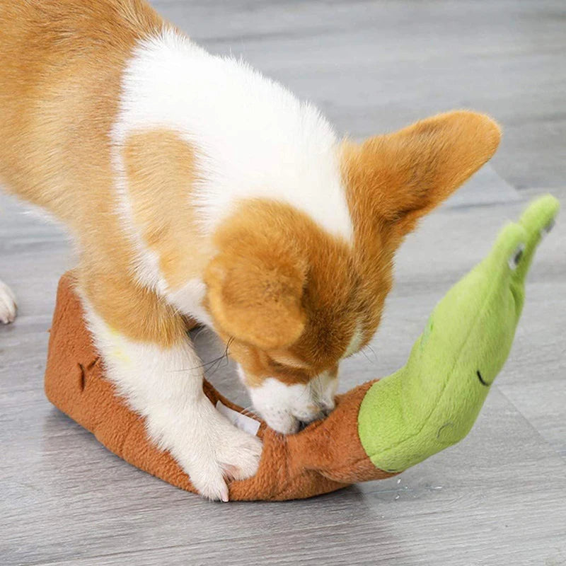 “Snuffle Snail” Enrichment Dog Toy