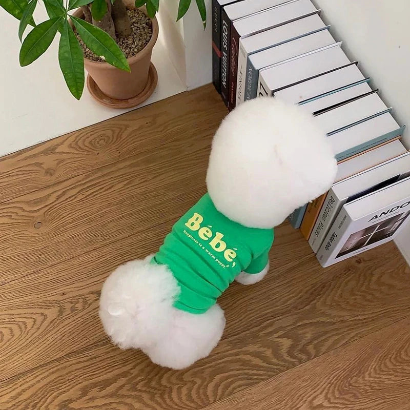Pretty Lil’ Bebe Tee – Stylish Dog T-Shirt