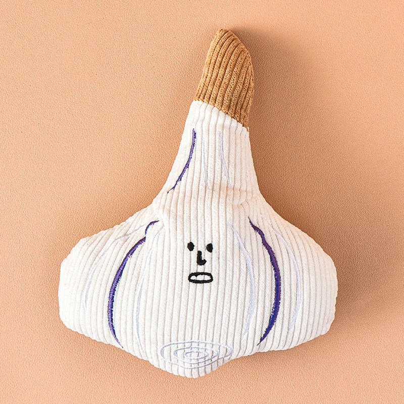 Sniff & Sprout – Scallion, Mushroom & Garlic Squeaky Toys