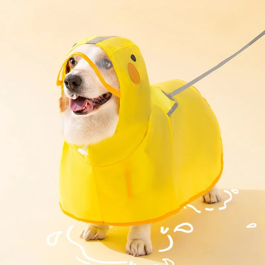 “Just Ducky” Dog Raincoat