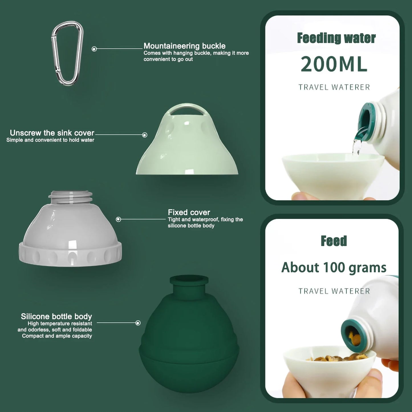 Round Rover Portable Drinking Bottle