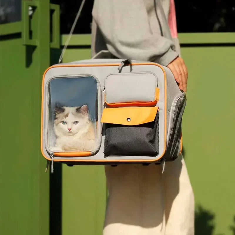 Pets Go Out Rolling Travel Carrier