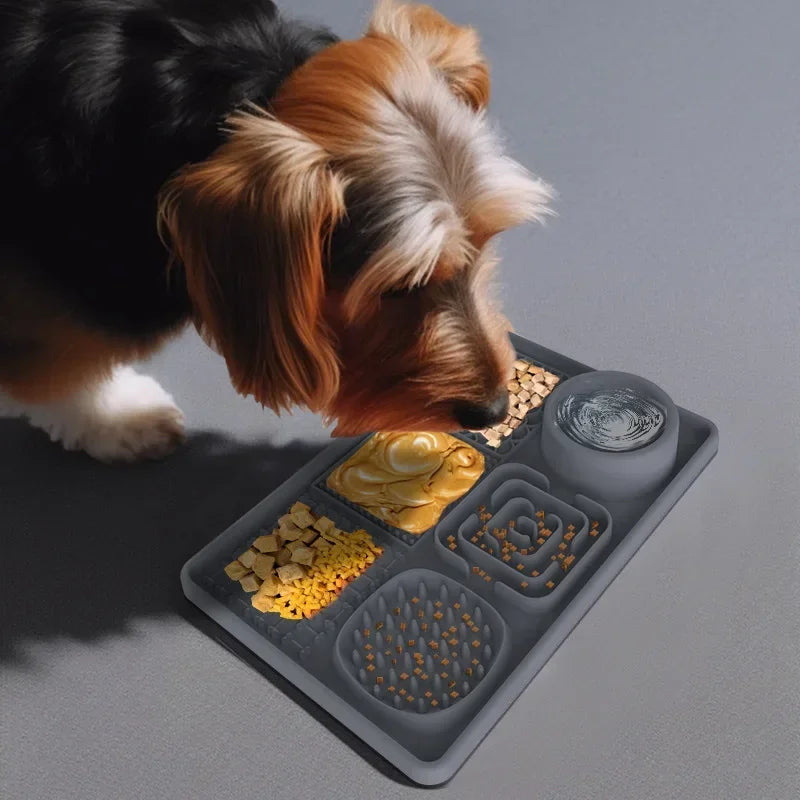Lickety Maze Mat – Enrichment Mat for Anxiety Relief & Slow Feeding