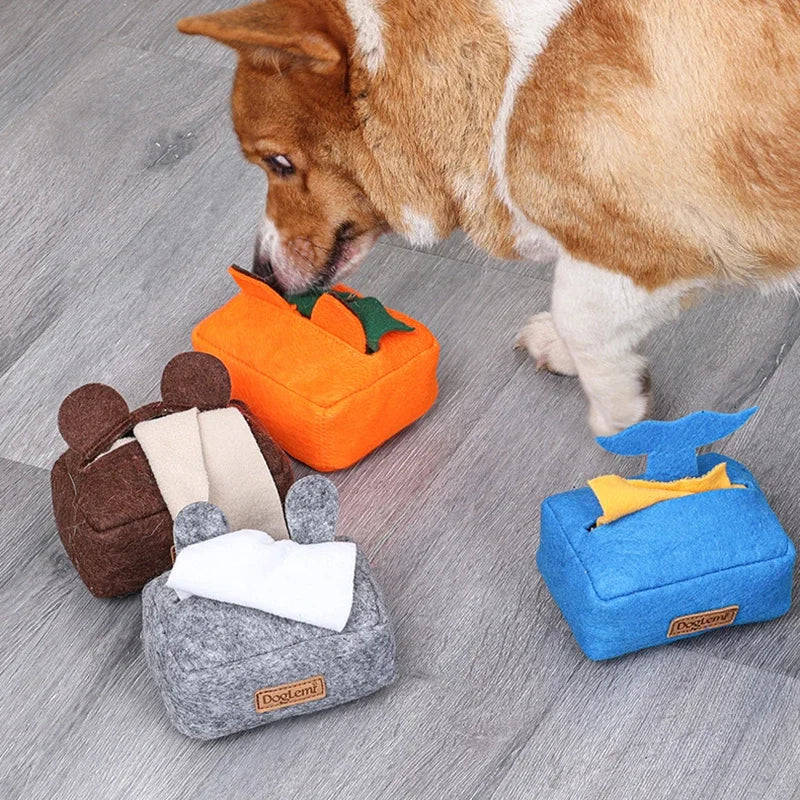 "Case of the Sniffles" Interactive Snuffle Toy