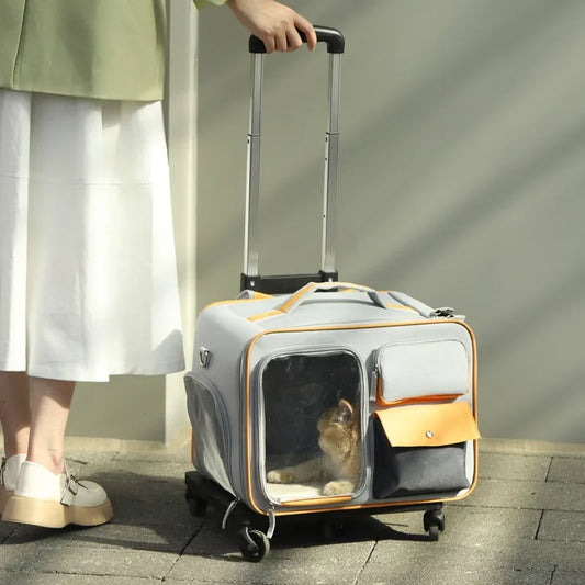Pets Go Out Rolling Travel Carrier