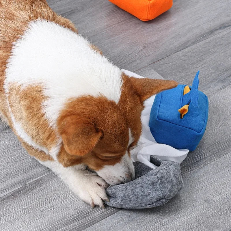 "Case of the Sniffles" Interactive Snuffle Toy