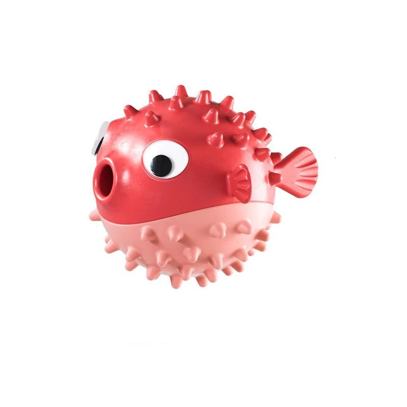 Puff 'n Snack Blowfish Dog Enrichment Toy