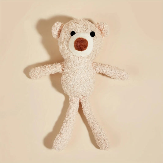 “Snuggle Bear” Plush Dog Toy